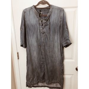 Denim dress